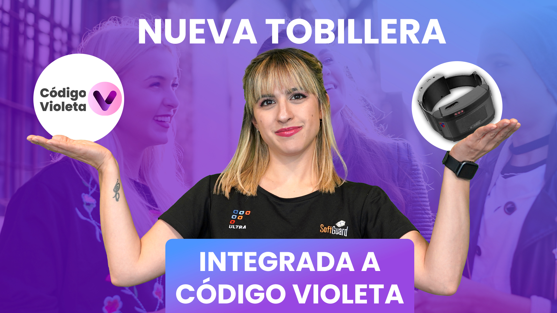 LIVE: Nueva TOBILLERA integrada a Código Violeta