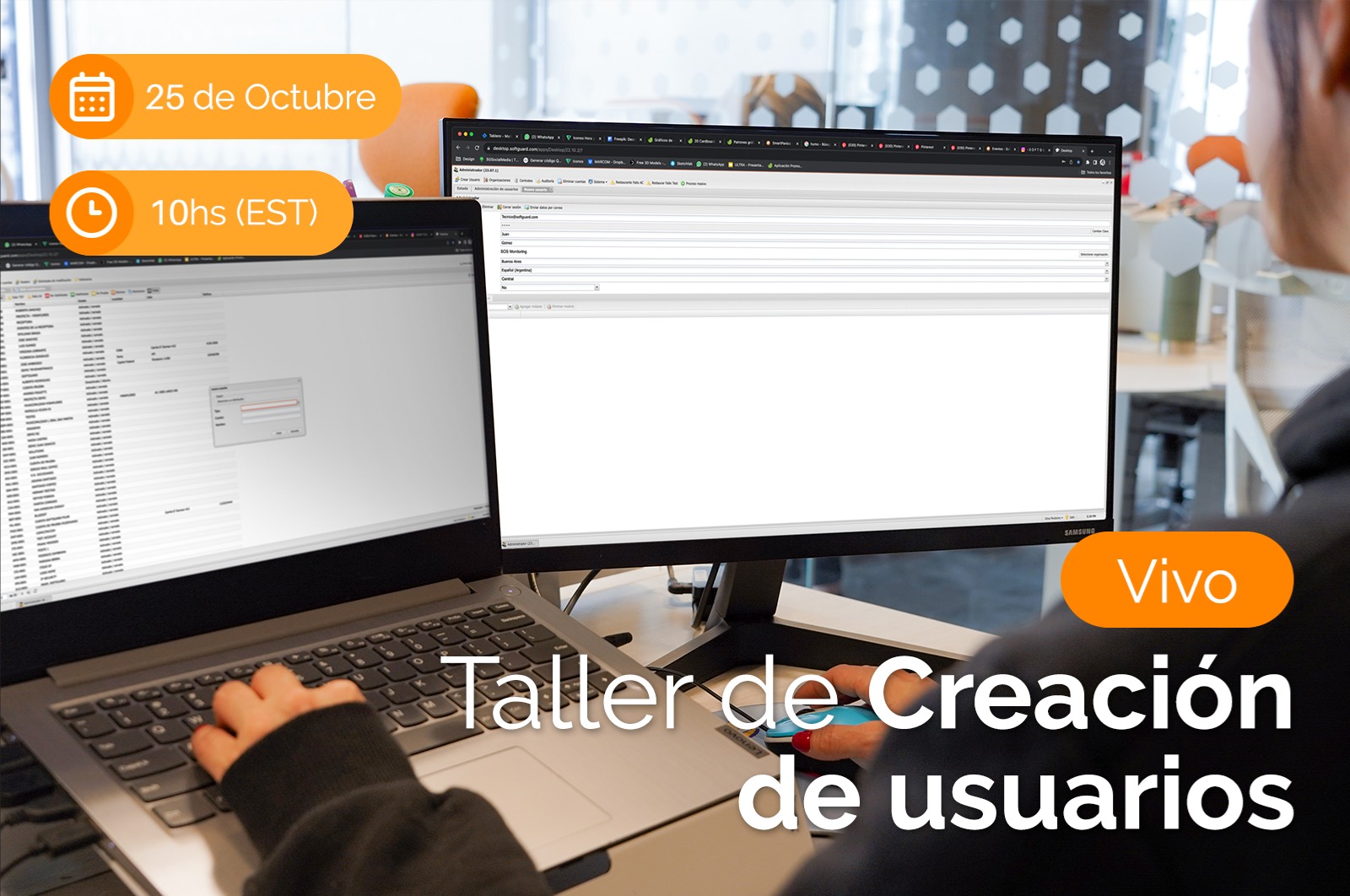TALLER CREACIÓN DE USUARIOS CON SOFTGUARD