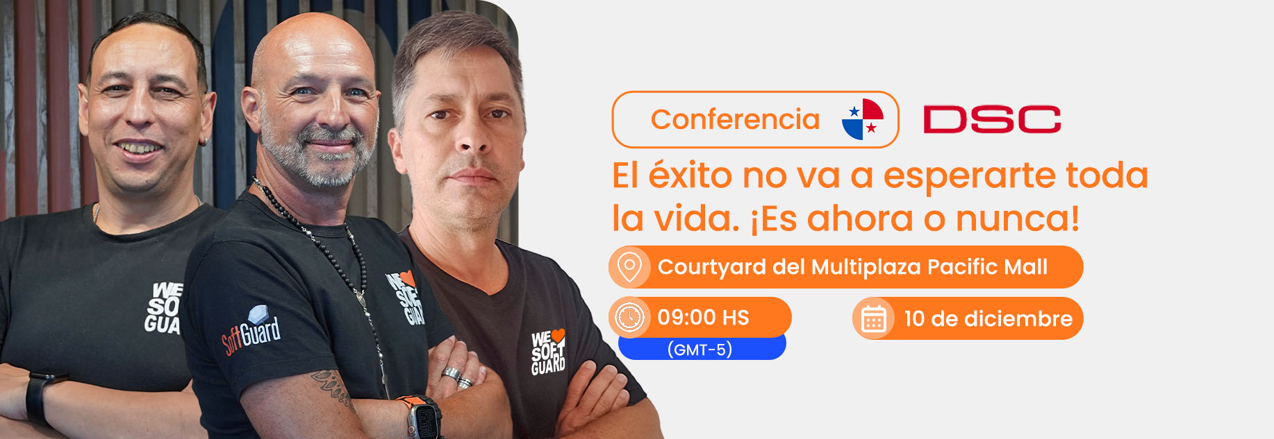 EL EXITO NO VA A ESPERARTE TODA LA VIDA.  - CONFERENCIA EN PANAMA