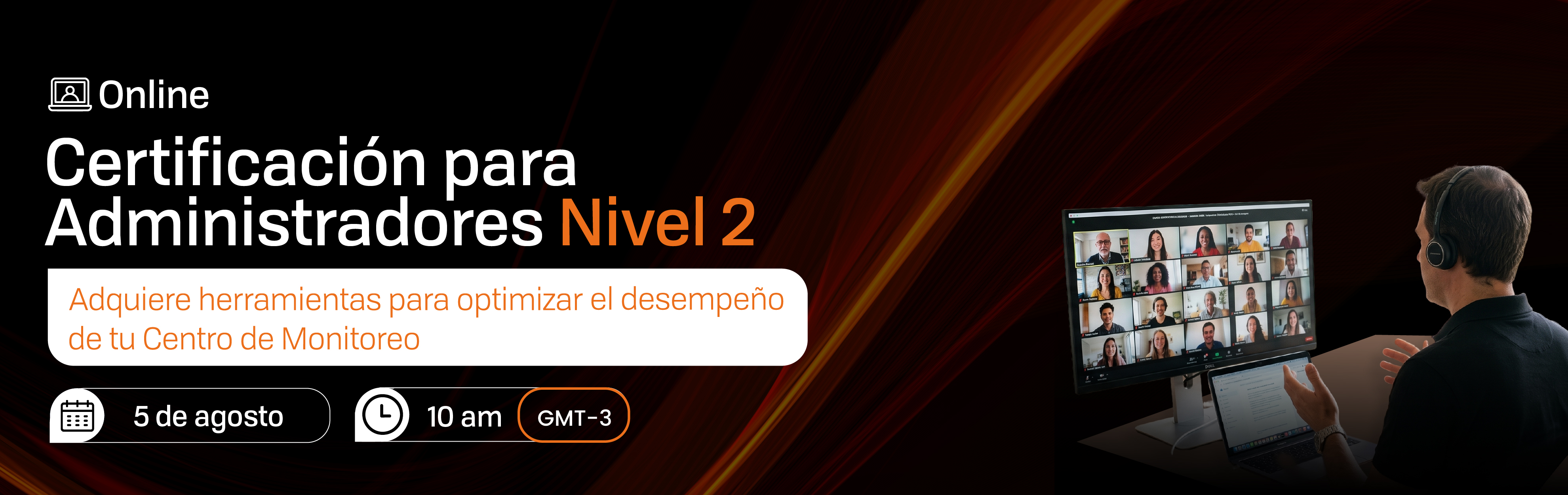 CERTIFICACION NIVEL 2 ONLINE PARA ADMINISTRADORES DE SOFTGUARD - AGOSTO 2026